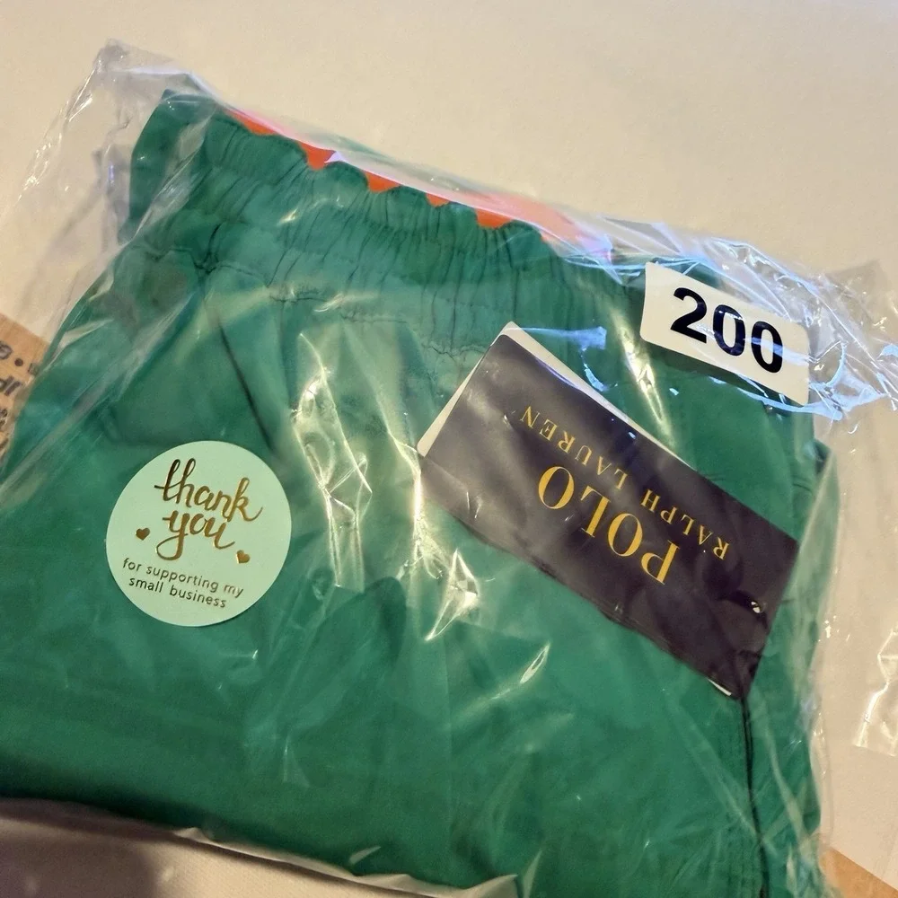 Polo‎ Ralph Lauren 3LTKailua Swim Trunk Board Shorts Big & Tall Green  Cargo